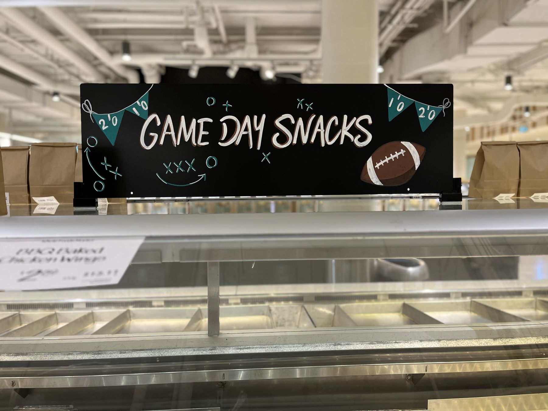 Game Day Snacks campaign artwork by Mona Sani
